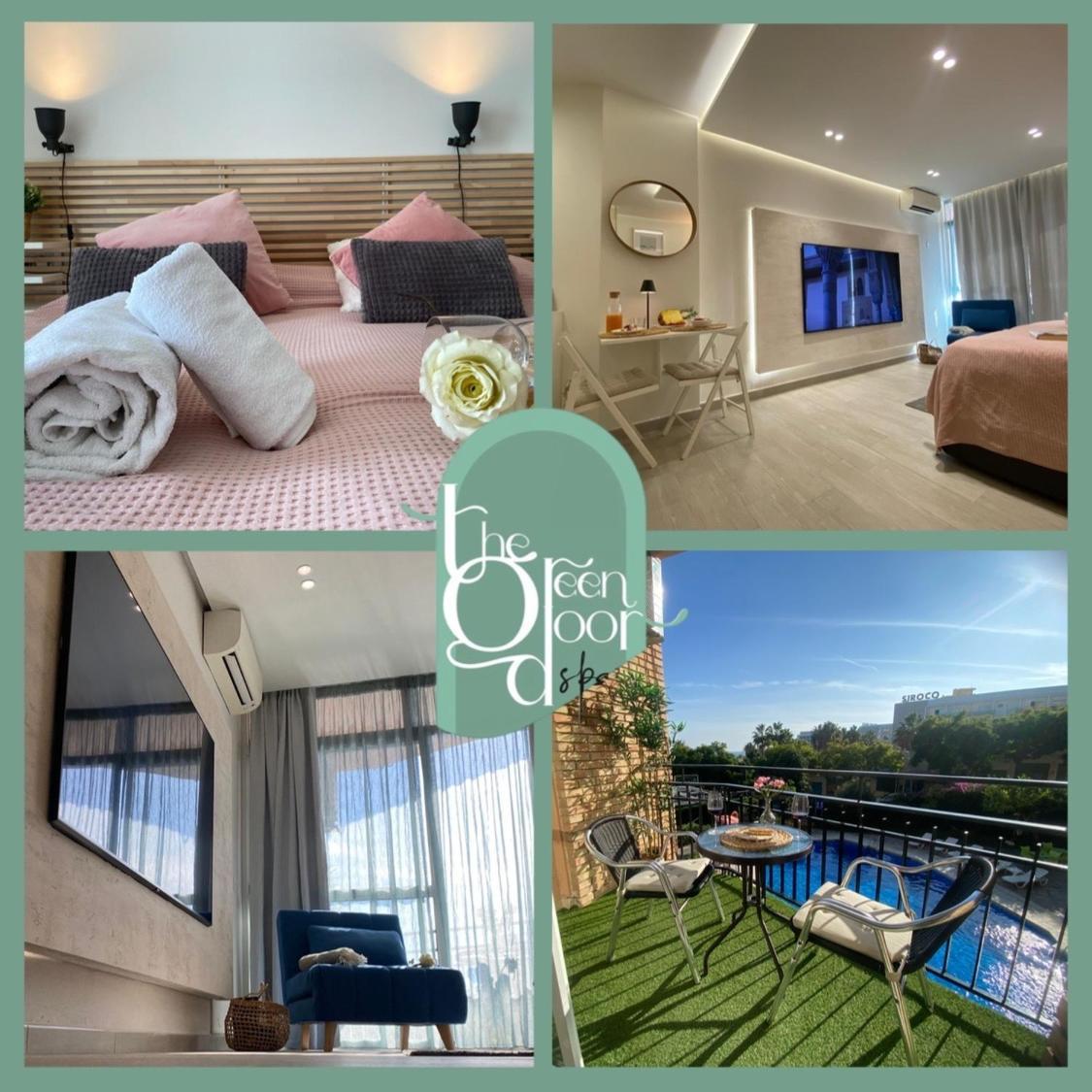 Studio With Views Next To Puerto Marina The Green Door Benalmádena Exterior foto